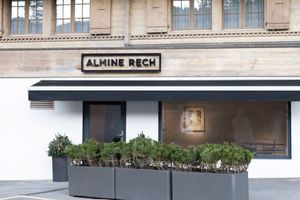 Almine Rech contemporary art gallery in Gstaad Switzerland