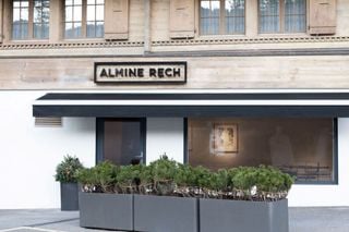 Almine Rech contemporary art gallery in Gstaad Switzerland