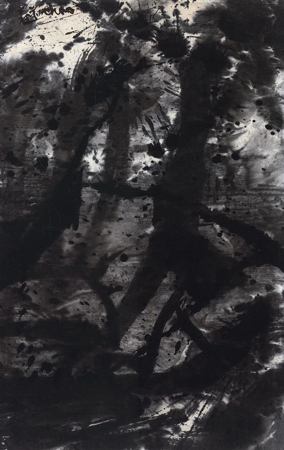 Black Splash 9 by Chao Chung-Hsiang contemporary artwork Works on Paper