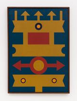 Emblema - Logotipo Poetico by Rubem Valentim contemporary artwork painting