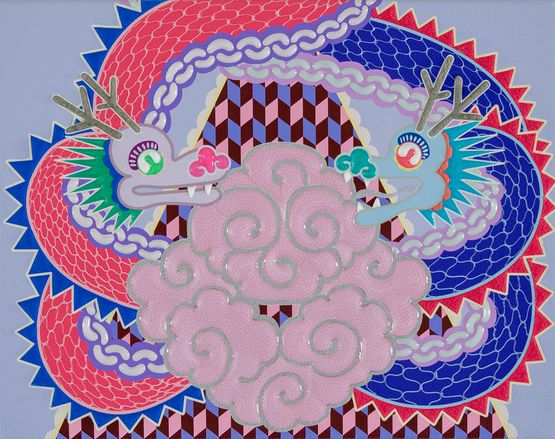 A-UN Dragon col.4 15 by Kohei Kyomori contemporary artwork Painting