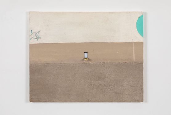 Knowledge Experience by Merlin James contemporary artwork Painting