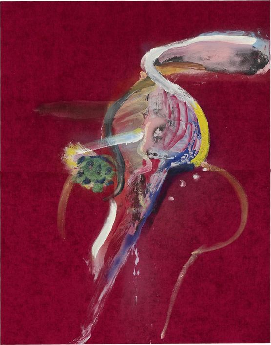 Unarmed Road of Flight by Julian Schnabel contemporary artwork Painting