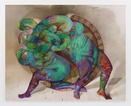 Kalunga by Firelei Baez contemporary artwork Painting
