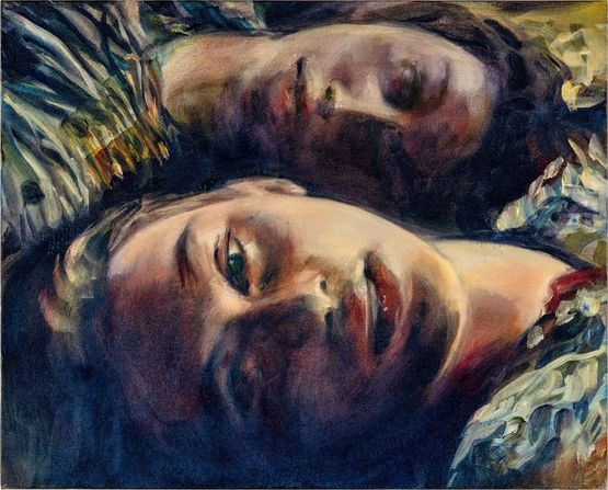Il silenzio ti assomiglia by Iva Lulashi contemporary artwork Painting