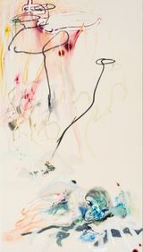 Fathoms by Araminta Blue contemporary artwork painting works on paper
