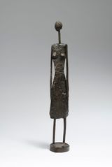 Woman with dress by Robert Couturier contemporary artwork sculpture