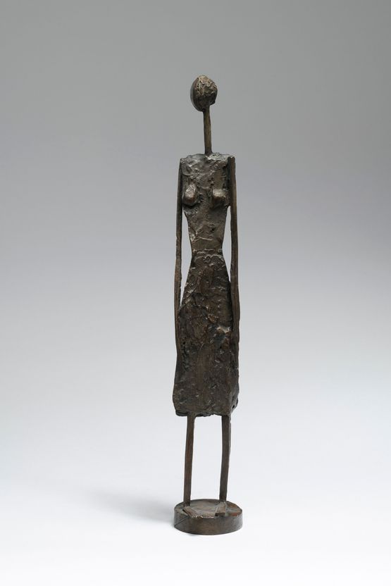 Woman with dress by Robert Couturier contemporary artwork Sculpture