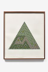 The One True Temple of the Three-headed Snakes OR The City and the City and the City by Charles Avery contemporary artwork drawing works on paper