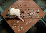 Archaeologists by Yaerim Ryu contemporary artwork mixed media
