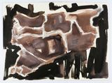 Cage Syria map variations by Fiona Hall contemporary artwork works on paper