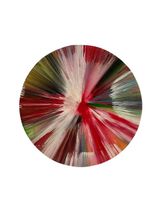 Untitled spin by Damien Hirst contemporary artwork painting