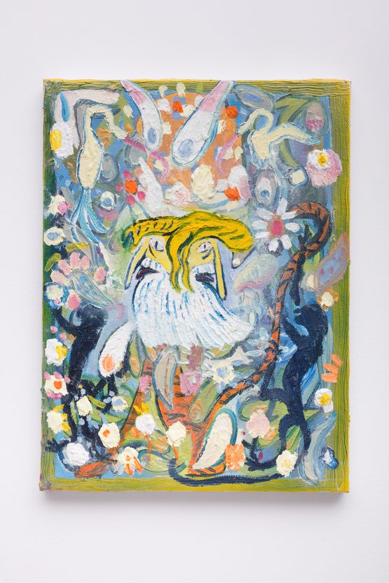 TBT by Florian Meisenberg contemporary artwork Painting
