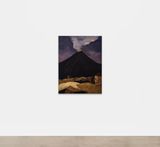 Ritual a las faldas de un volcan by Hilda Palafox contemporary artwork painting
