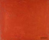 Rouge monochrome by Serge Poliakoff contemporary artwork painting