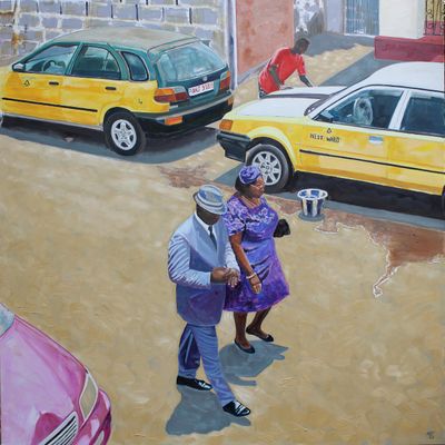 Arthur Timothys Paintings of Sierra Leone at Gallery 1957