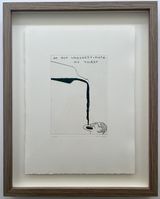 Do Not Underestimate My Thirst by David Shrigley contemporary artwork print