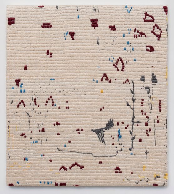 Graveto by Marina Rheingantz contemporary artwork Textile