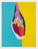 Selenicereus grandiflorus Queen of The Night by Helen Beard contemporary artwork Painting