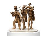 See No Evil Hear No Evil Speak No Evil. by Charlie Co contemporary artwork sculpture