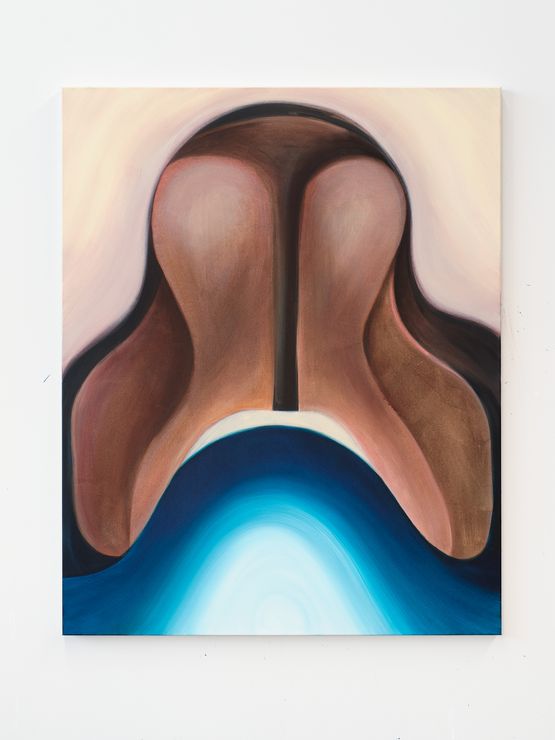 Heavy Petting by Imogen Taylor contemporary artwork Painting