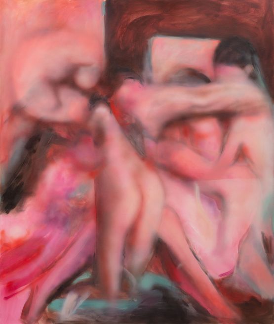Bodies Together by Sarah Drinan contemporary artwork Painting