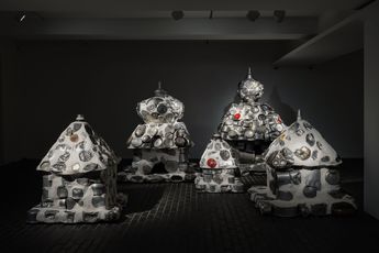 Contemporary art exhibition Subodh Gupta Inner Garden at Arario Gallery Seoul South Korea