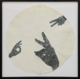 Turning table 3 by Parme Baratier contemporary artwork mixed media