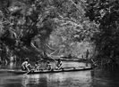 Fishing using timbo Derris elliptica Pretao stream Suruwaha Indigenous Territory state of Amazonas Brazil by Sebastiao Salgado contemporary artwork Photography