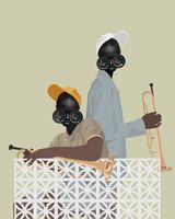 Ndi Band by Azuka Muoh contemporary artwork print