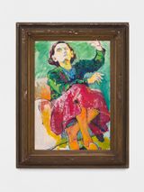 Autoportret Self-Portrait by Silvia Radu contemporary artwork mixed media works on paper