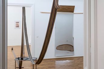 Contemporary art exhibition Paul Klee Roland Kollnitz Balance at Beck  Eggeling International Fine Art Vienna Austria