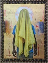 Shrouded I by Leslie De Chavez contemporary artwork painting