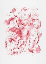 Raga Memory of Fire 2 by Chiang Yomei contemporary artwork works on paper