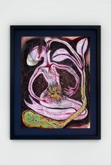 Snakebiter by Wangechi Mutu contemporary artwork works on paper