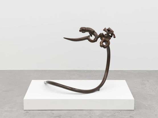 Coil by Richard Hunt contemporary artwork Sculpture