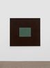 Muted Green with Dark Brown September 2000 by Peter Joseph contemporary artwork Painting