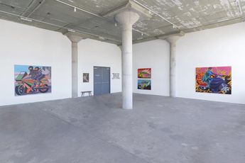 Contemporary art exhibition Miroslav Pelak Rider of the Apocalypse at Simchowitz Gallery United States