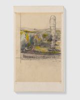 Empaquetage monumental Project for documenta Kassel by Christo contemporary artwork works on paper