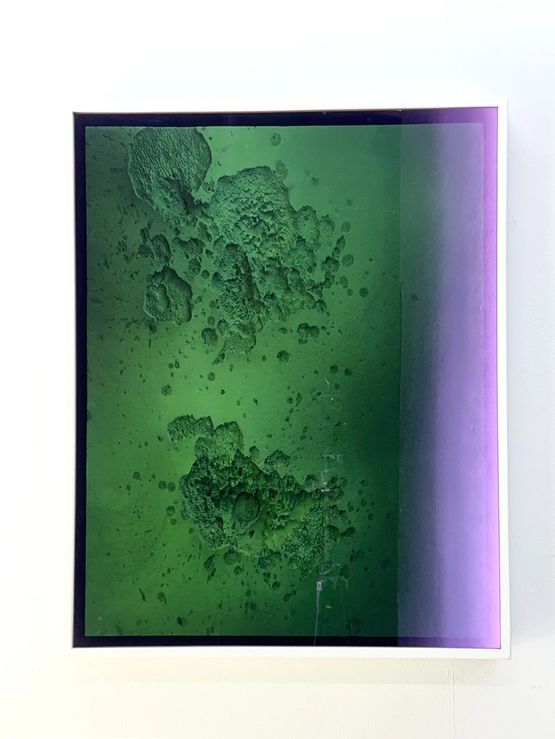 Dark Side of The Moon IV by Wolfgang Flad contemporary artwork Mixed Media