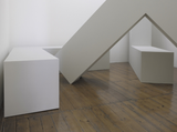 Hanging Soft and Standing Hard by Robert Morris contemporary artwork sculpture