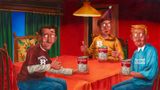Thumbs Up Means Yes by Yang Jingzhou contemporary artwork painting