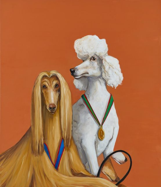 Winning Couple by Joanna Braithwaite contemporary artwork Painting
