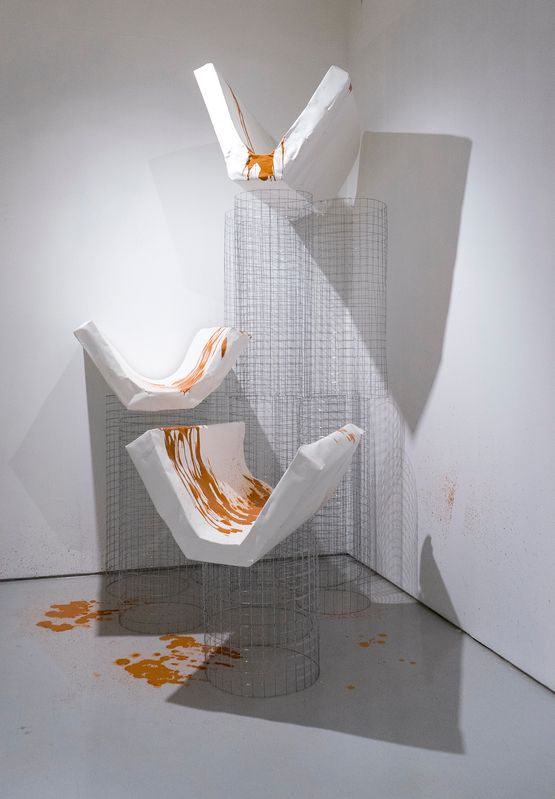 Time Drainage by Tang Da Wu contemporary artwork Painting