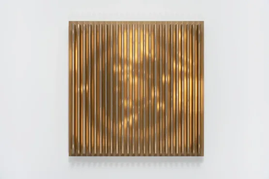 Golden Game Medium 6 by Leo Villareal contemporary artwork Sculpture
