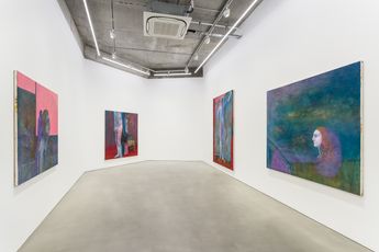 Contemporary art exhibition Alastair MacKinven Numble Bound To A Stripped Standing Tree at Maureen Paley London United Kingdom