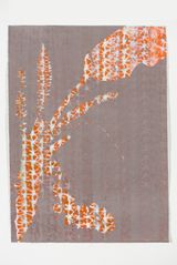 Estrelitzia by Luiz Zerbini contemporary artwork painting works on paper
