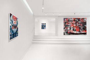 Contemporary art exhibition Michael Kagan Victory Lap at Almine Rech Monaco