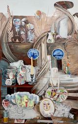 Interstice_Double Passage by Jihyun Lee contemporary artwork painting