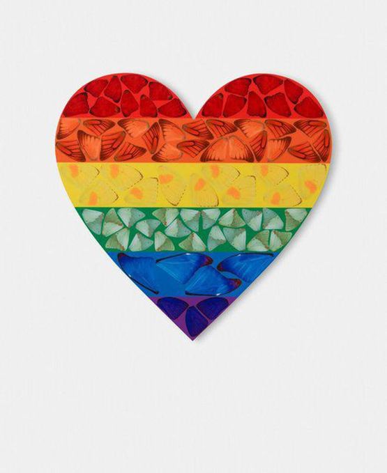 Butterfly Heart H7-4 by Damien Hirst contemporary artwork Sculpture